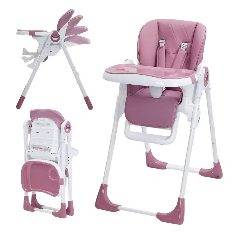 Chaise Haute Bébé, Chaise Haute Multifonctionnelle pour Bébé avec Hauteur et Inclinaison Réglables