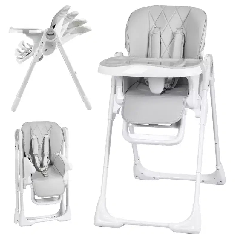 Chaise Haute Bébé, Chaise Haute Multifonctionnelle pour Bébé avec Hauteur et Inclinaison Réglables