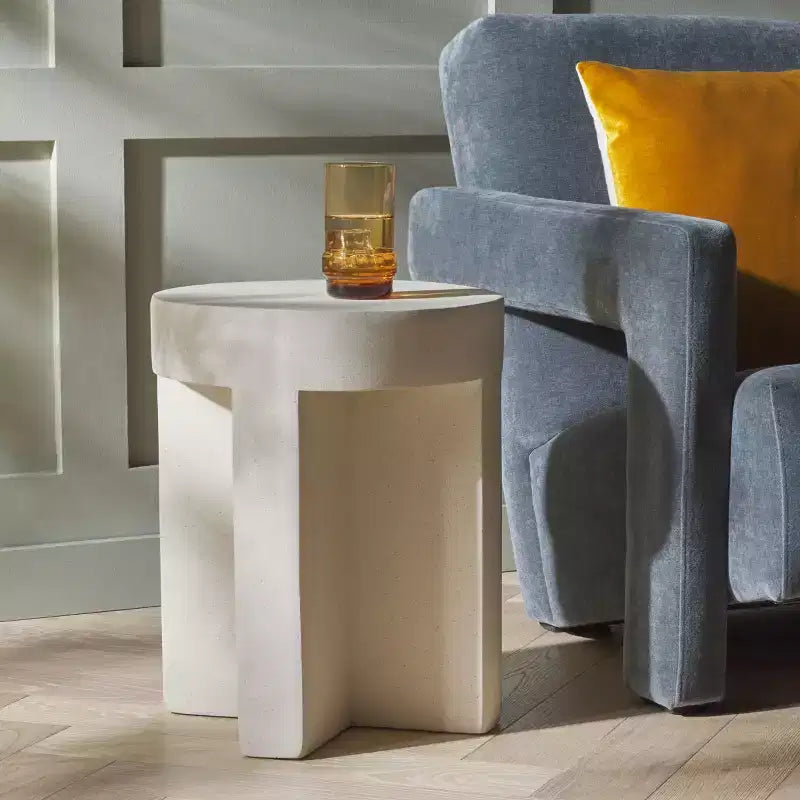 Table d'appoint ronde moderne