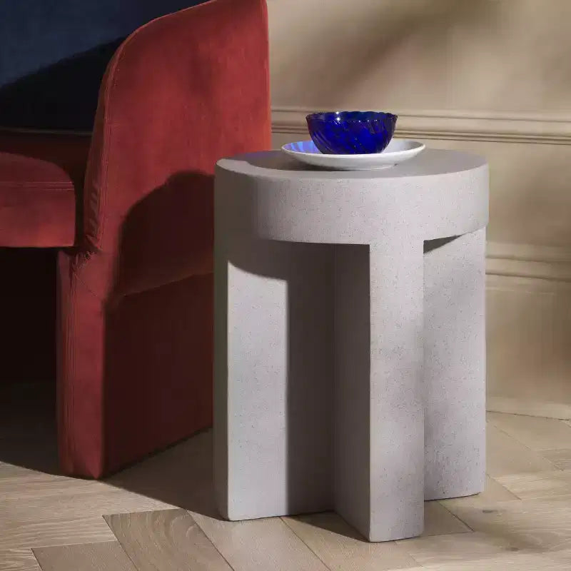 Table d'appoint ronde moderne