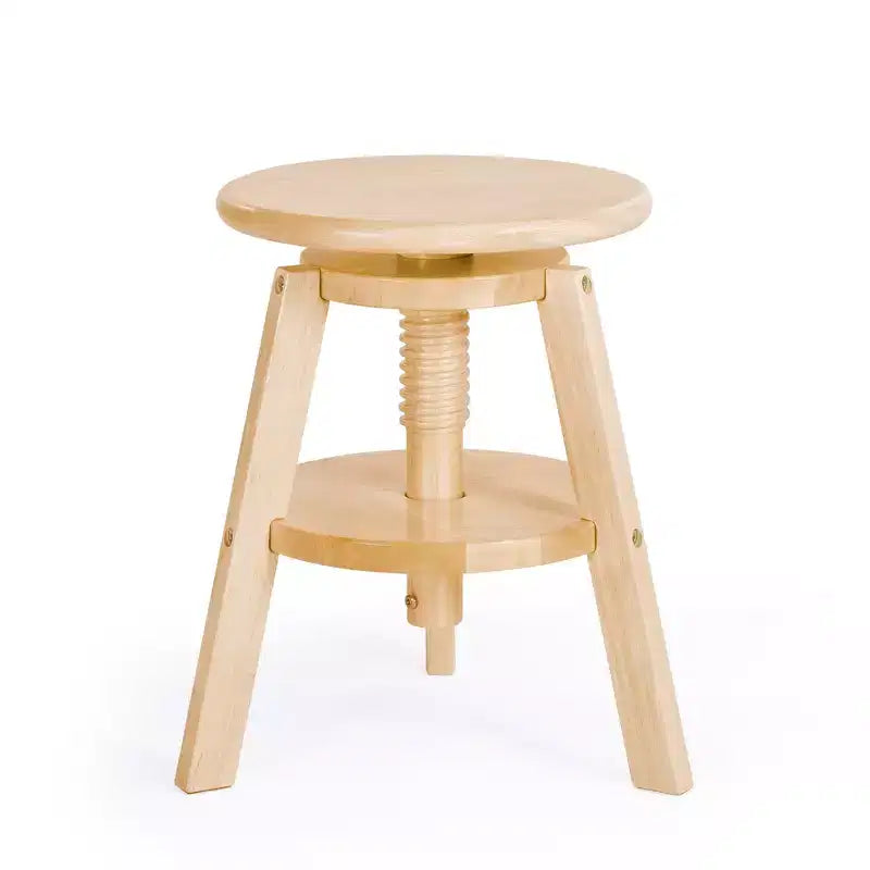 Tabouret de dessin en bois réglable - Chaise de dessin pour enfants