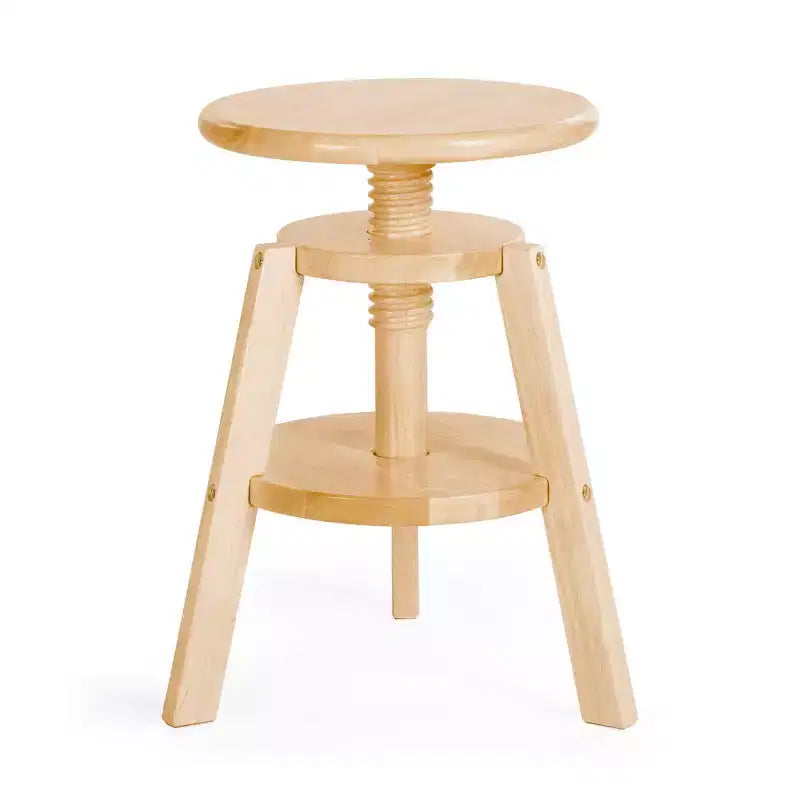 Tabouret de dessin en bois réglable - Chaise de dessin pour enfants