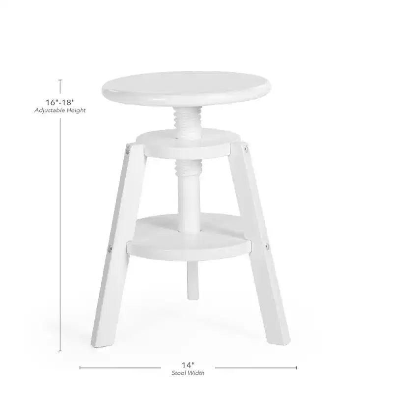 Tabouret de dessin en bois réglable - Chaise de dessin pour enfants