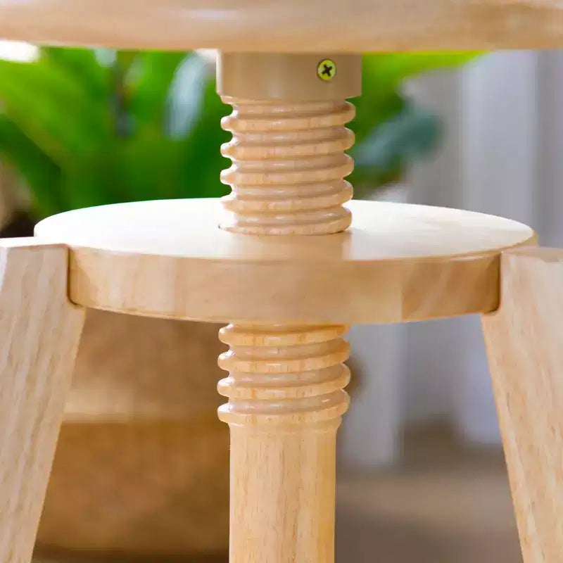 Tabouret de dessin en bois réglable - Chaise de dessin pour enfants