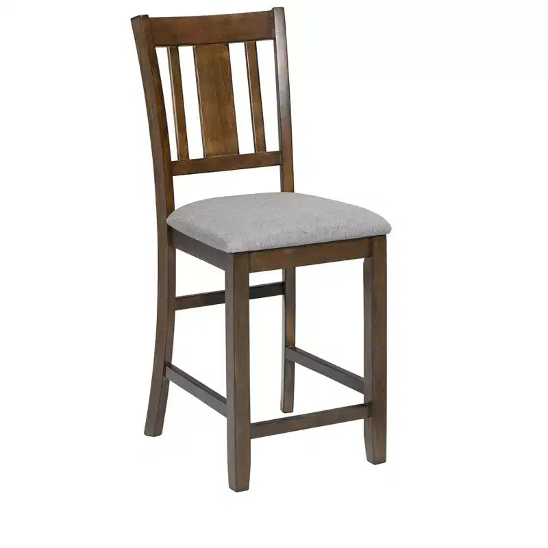 Tabourets de bar gris réglables pivotants, en cuir PU moderne avec dossier