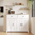 Meuble de Rangement Pratique, Buffet D'appoint avec Espace de Rangement