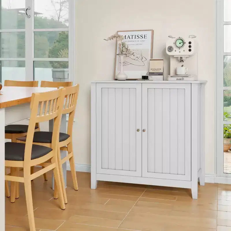 Meuble de rangement de salle de bain avec 2 portes, organisateur de rangement moderne