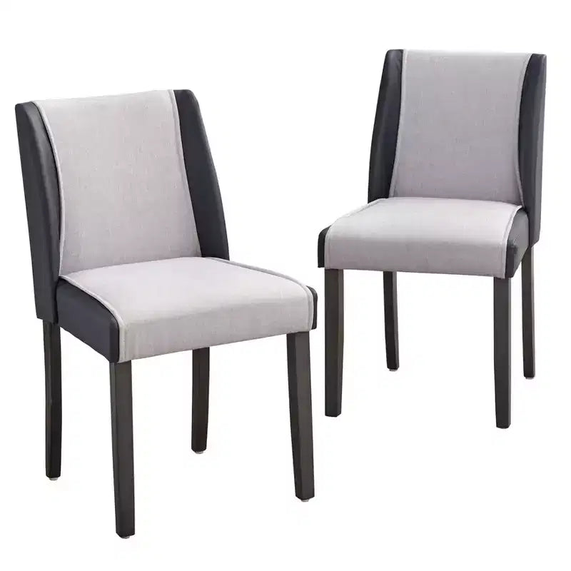 angelo:HOME Grayson Dining Chair Gray/Navy
