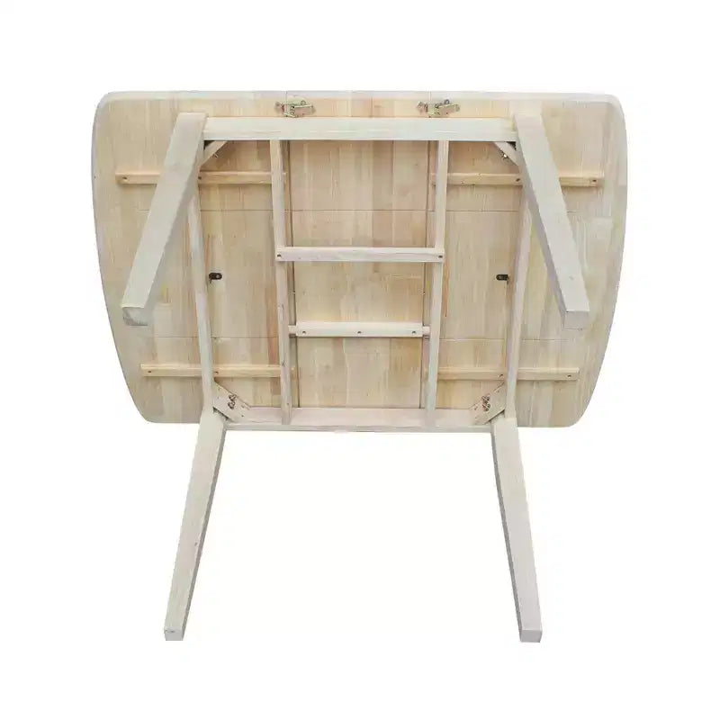 Table de salle à manger extensible avec pieds style papillon et shaker