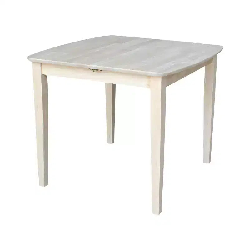 Table de salle à manger extensible avec pieds style papillon et shaker