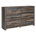 Quincaillerie d'ancrage anti-basculement pour commode à 6 tiroirs