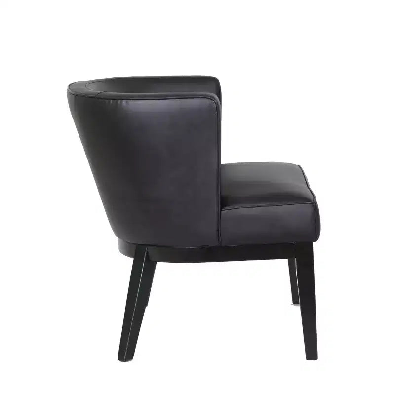 Fauteuil d'appoint noir Fournitures de bureau