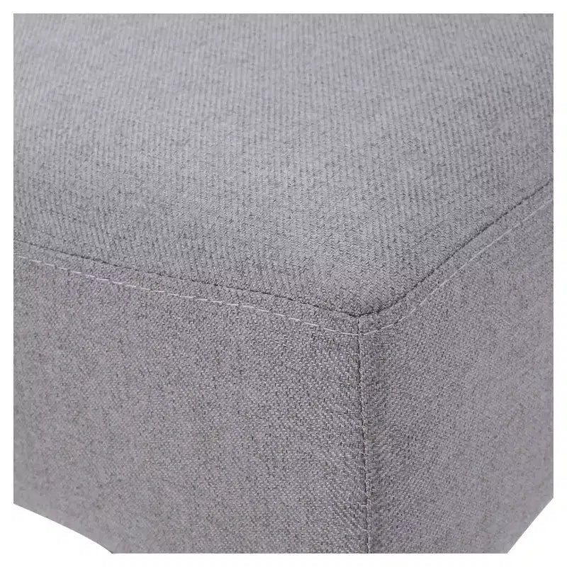 Tabouret de bar rembourré avec dossier, hauteur fixe