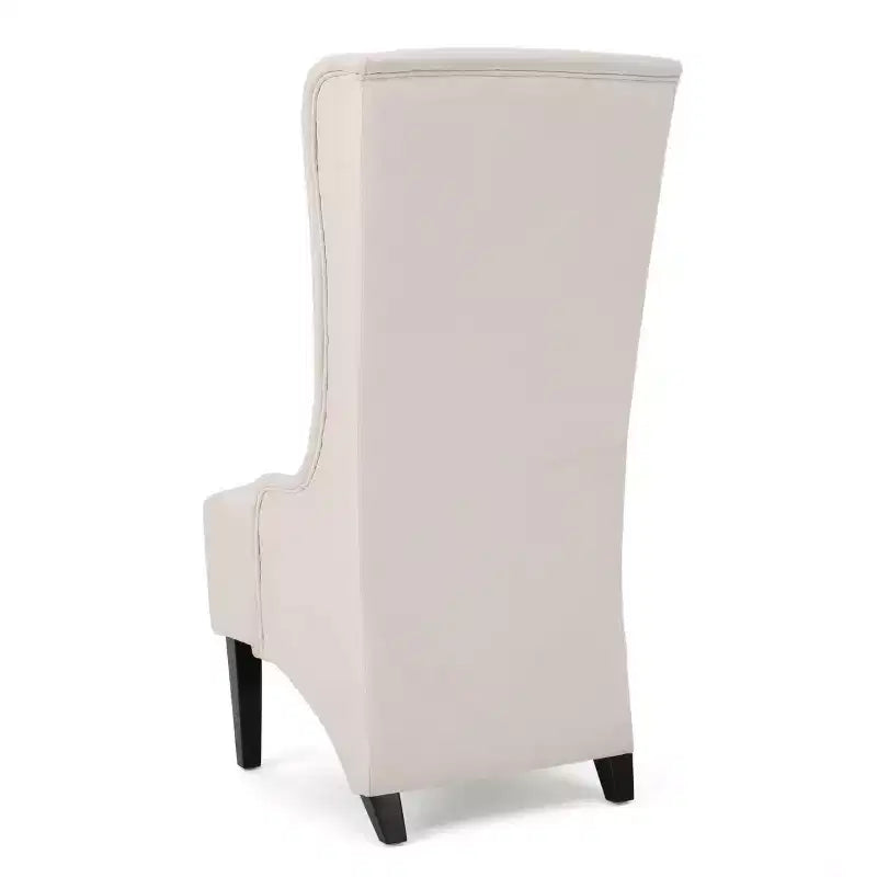 Chaise de salle à manger sans accoudoirs, rembourrée
