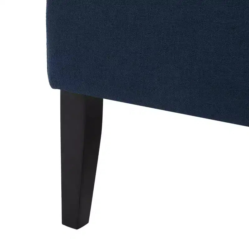 Chaise de salle à manger sans accoudoirs, rembourrée
