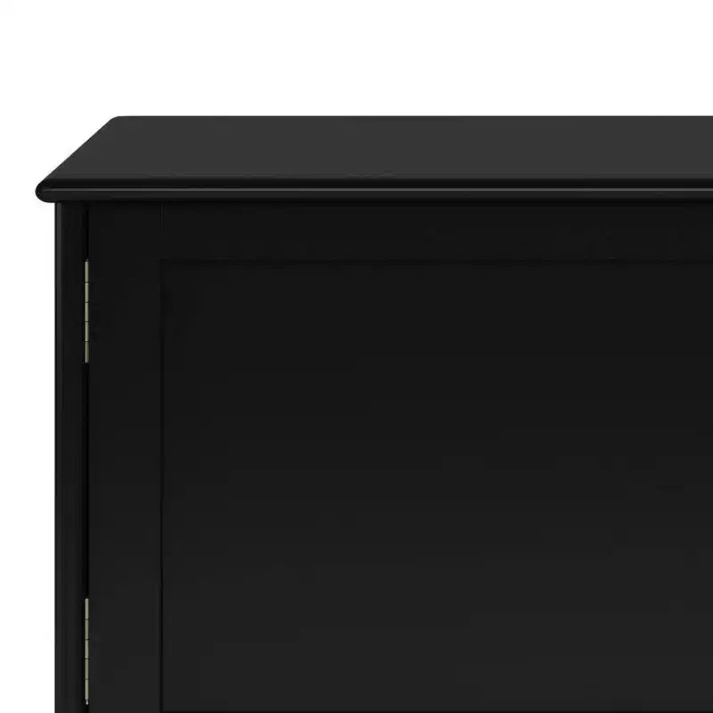 Meuble TV mi-siècle en bois massif pour téléviseurs jusqu'à 66