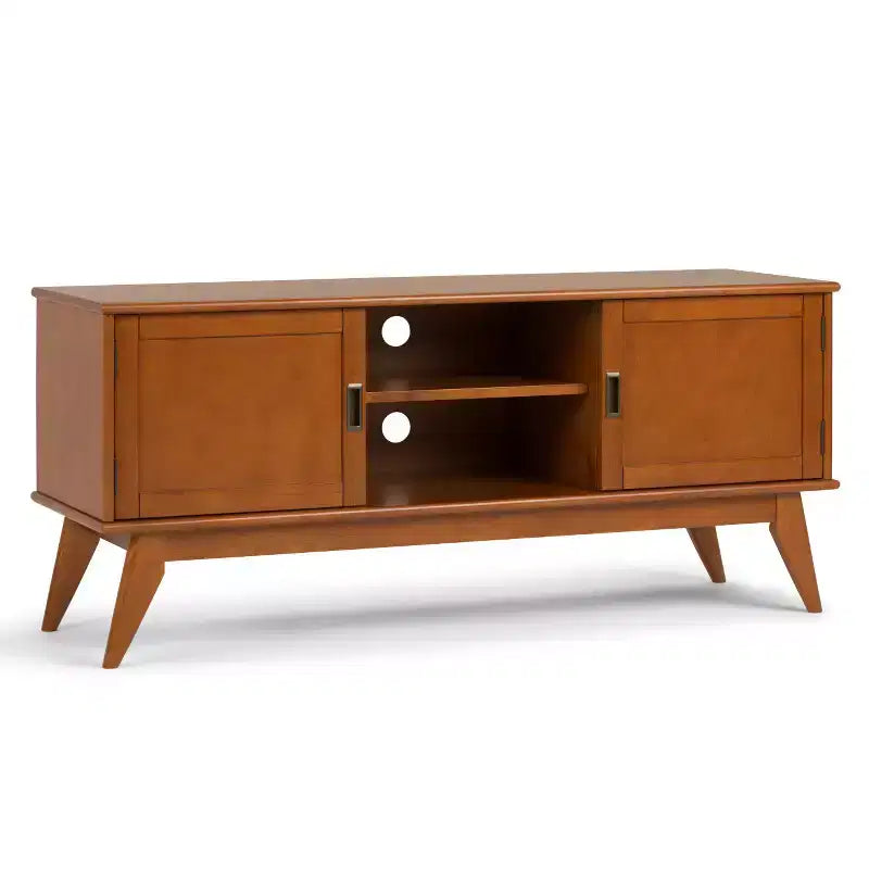 Tierney Solid Hardwood Mid-Century TV Stand for TVs up to 66 - WyndenHall
