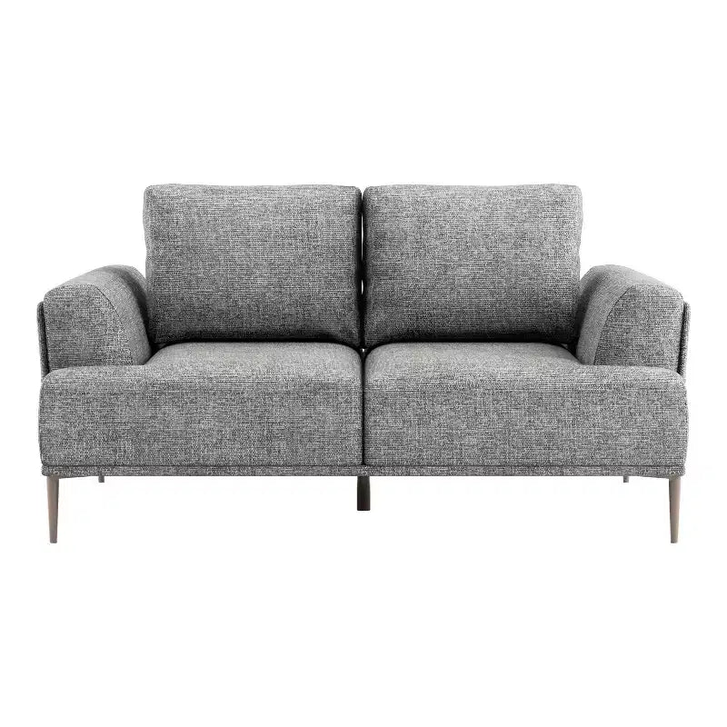 Causeuse en chenille avec coussin d'assise en T et dossier extensible