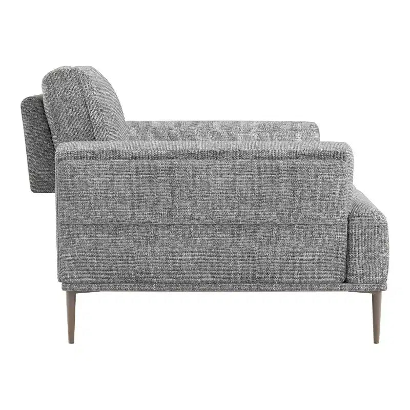 Causeuse en chenille avec coussin d'assise en T et dossier extensible