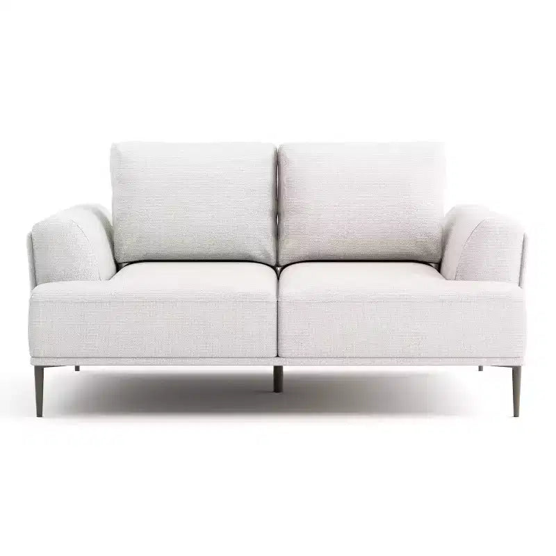 Causeuse en chenille avec coussin d'assise en T et dossier extensible