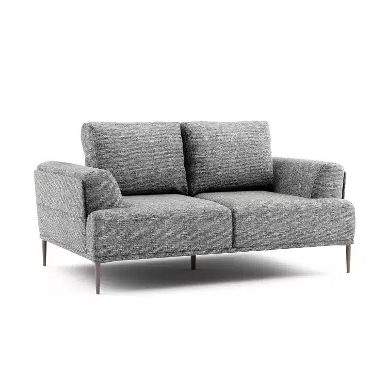 Causeuse en chenille avec coussin d'assise en T et dossier extensible